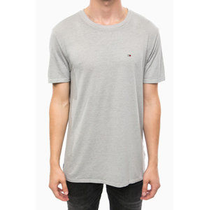 Tommy Hilfiger pánské šedé tričko Basic - XL (91)